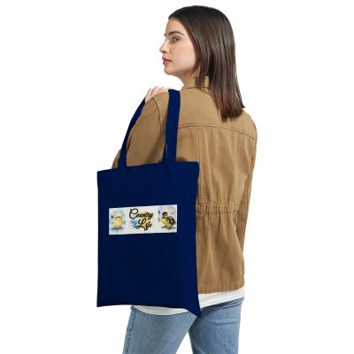 Country Life with Chick and Duckling Classic Homesteading Tote Bag