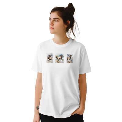 Horse Trio Classic Unisex Crewneck T-shirt